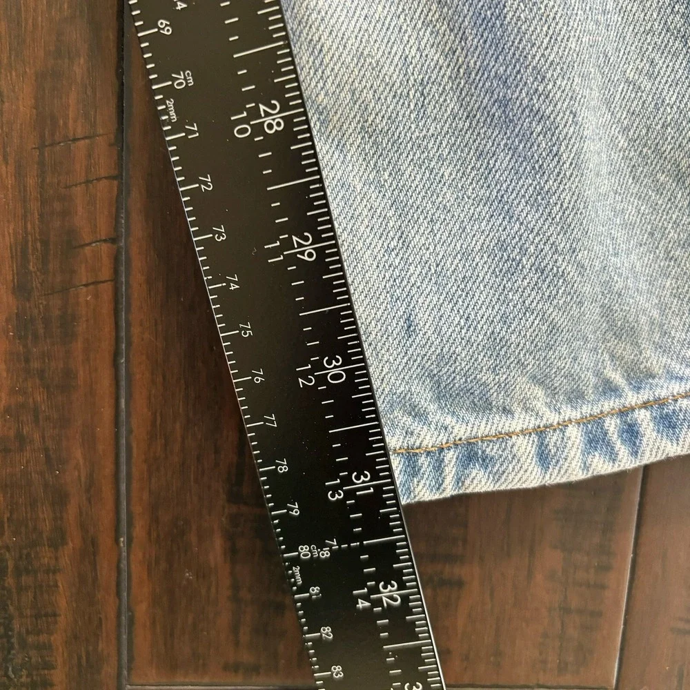 Levis 550 Relaxed Jeans *36x32 Faded Light Stonewash Skater Grunge 1999 Y2K